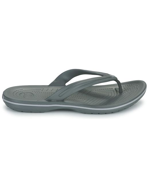 CROCSTM Gray Flip Flops / Sandals (shoes) Crocband Flip for men