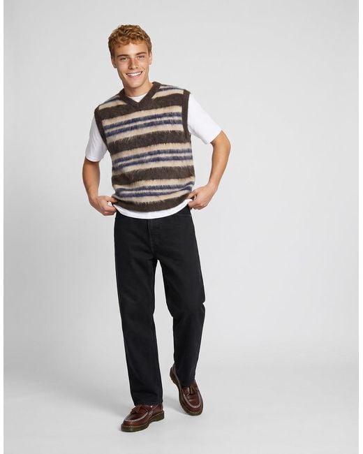 Jack & Jones Black Jeans Jjited Jjclassic Akm 487 for men