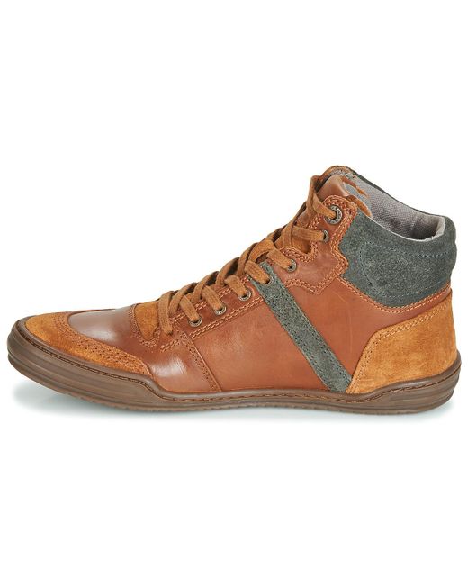 Kickers Jexplorehigh Men's Shoes (high-top Trainers) In Brown for Men -  Save 28% - Lyst