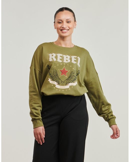 ONLY Green Sweatshirts Onllayla