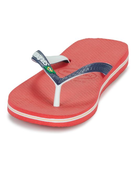Havaianas Red Brasil Mix Flip Flops / Sandals (shoes)