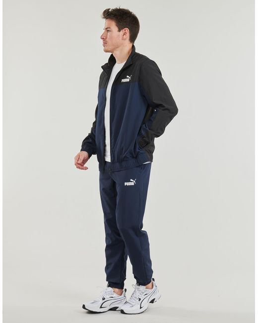 PUMA Blue Tracksuits Woven Tracksuit for men
