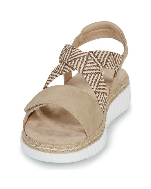 Tom Tailor Metallic Wedge Sandals Sento