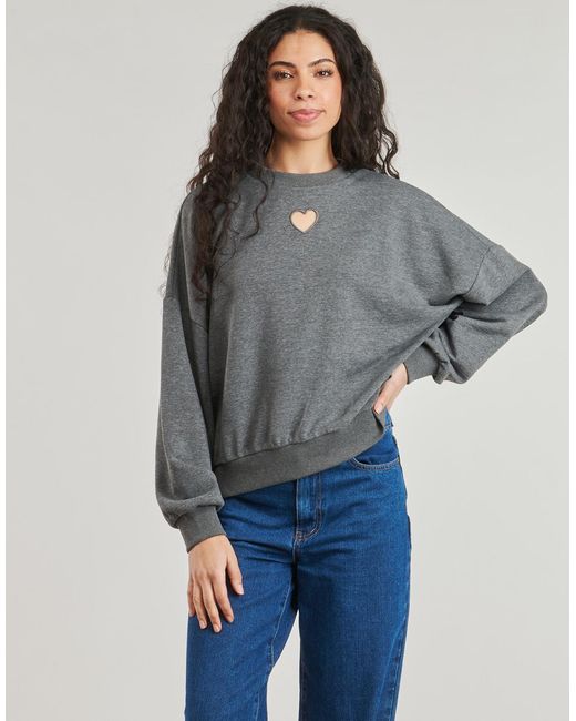 Noisy May Gray Sweatshirts Nmadore