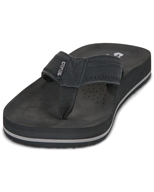 Cool shoe Black Flip Flops / Sandals (shoes) Cloud 2 for men