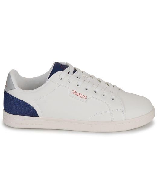 Kappa White Shoes (trainers) Logo Tango for men