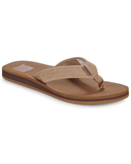 Reef Brown Flip Flops / Sandals (shoes) The Groundswell for men