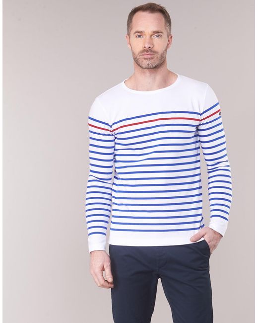 Armor Lux Blue Long Sleeve T-shirt Yayayout for men