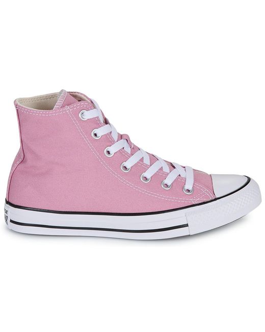 Converse Purple Shoes (high-top Trainers) Chuck Taylor All Star