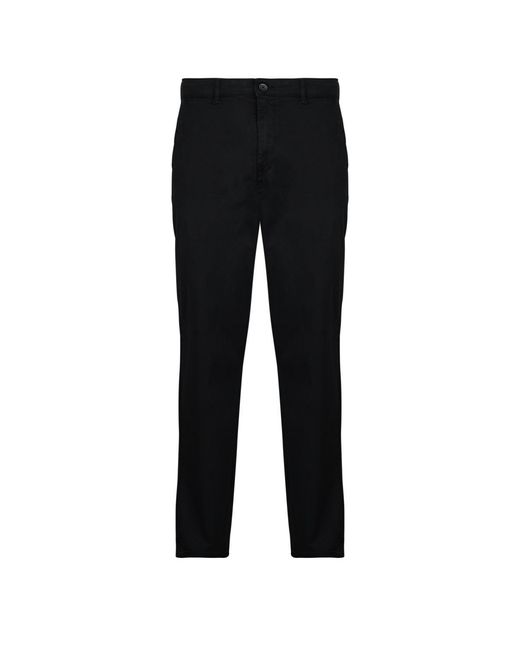 Jack & Jones Black Trousers Jpstollie Vance Chino for men