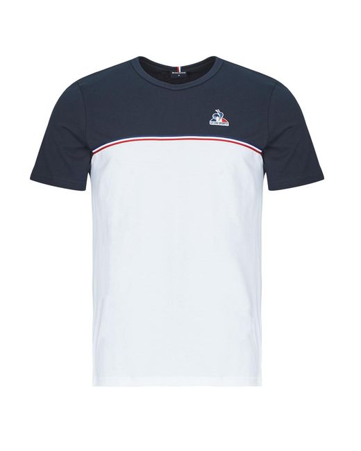 Le Coq Sportif Blue T Shirt Tri Sp Tee Ss N°1 M for men