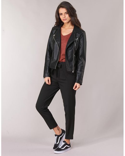 ONLY Black Onlgemma Leather Jacket