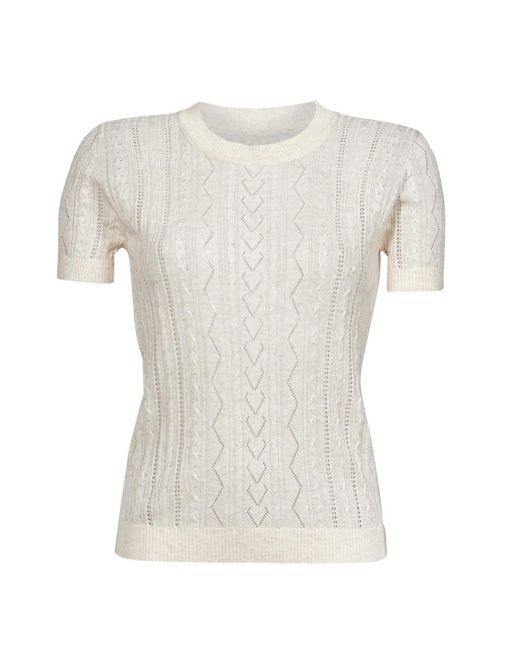 Betty London White Pavari Blouse
