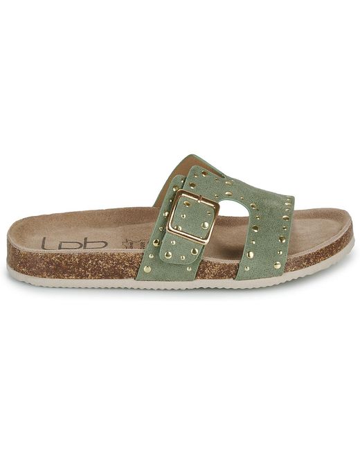 Les Petites Bombes Green Mules / Casual Shoes Neis