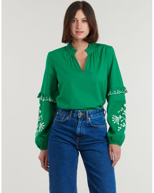 Vero Moda Green Blouse Vmnoel