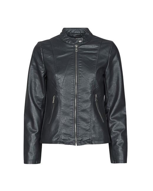 ONLY Black Onlmelisa Leather Jacket