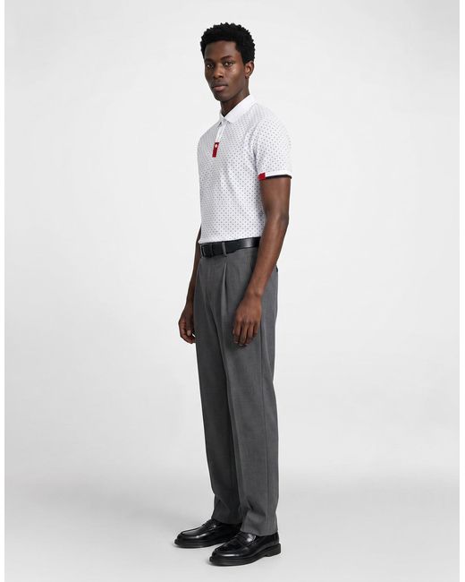 BOTD White Polo Shirt Achird for men