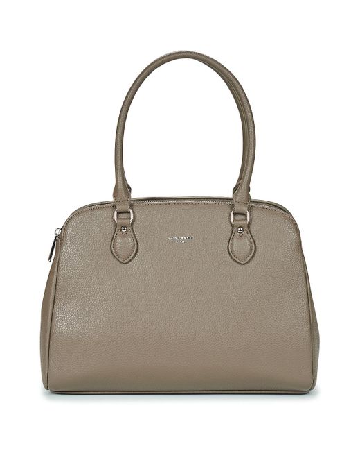 David Jones Gray Handbags Cm6780b-taupe