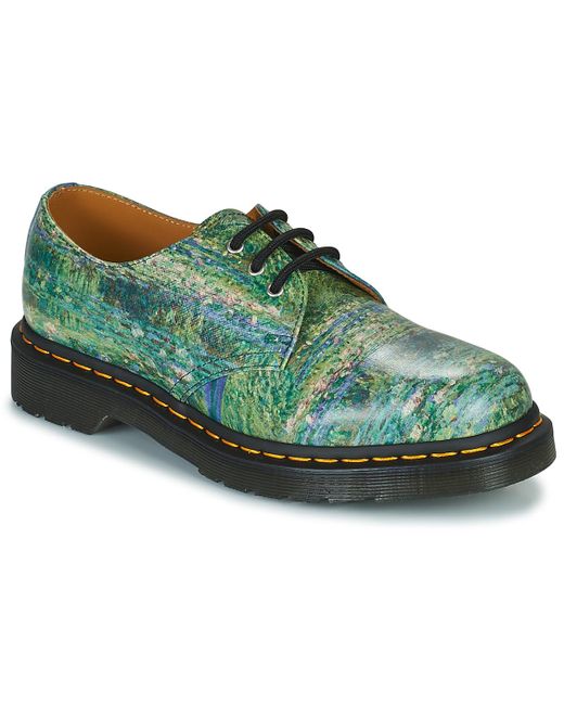 Dr. Martens Green 1461 Tng Lily Pond Casual Shoes