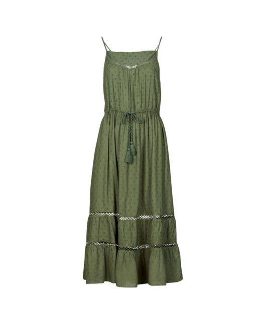 Deeluxe Green Long Dress Anabella