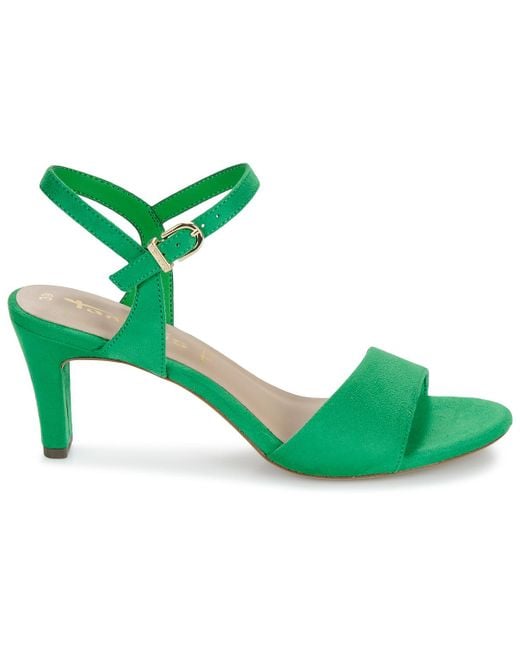 Tamaris Green Sandals 28028-700