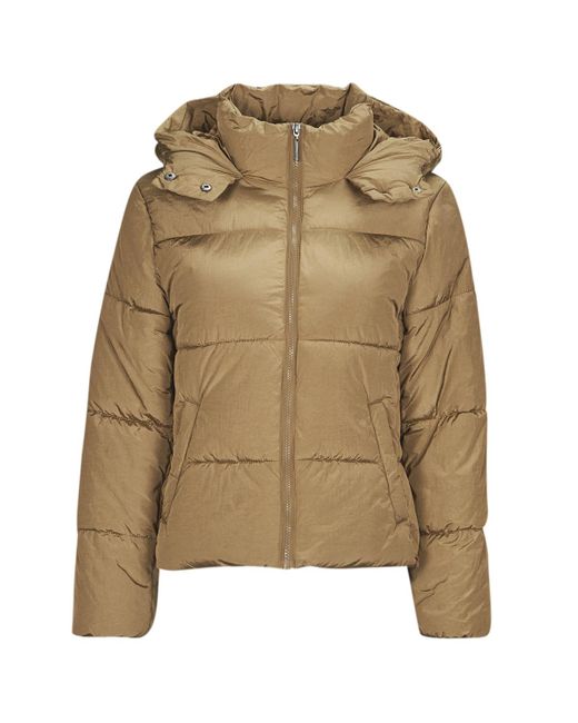 ONLY Natural Duffel Coats Onlcallie Fitted Puffer Jacket Cc Otw