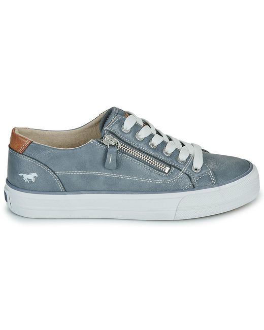 Mustang Blue Shoes (trainers) 26m0222013-jeans