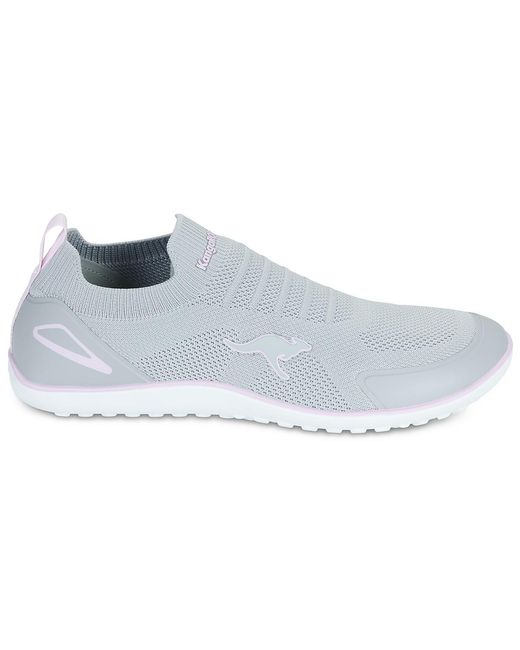 Kangaroos Blue Slip-ons (shoes) K-bfk Wildfreeze