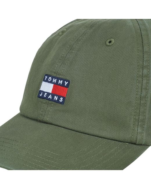 Tommy Hilfiger Green Cap Tjm Heritage Cap for men