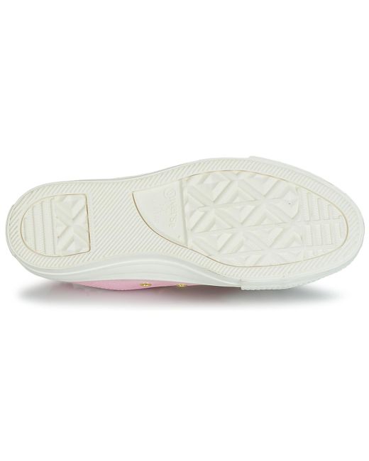 white all star frilly thrills ox trainers