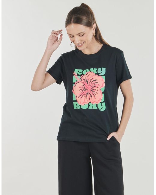 Roxy Black T Shirt Oceanregular Poster