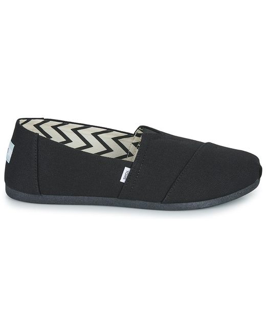 TOMS Black Alpargata Espadrilles / Casual Shoes