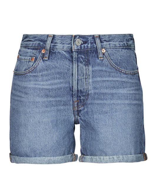 Levi's Blue Shorts 501® Rolled Short