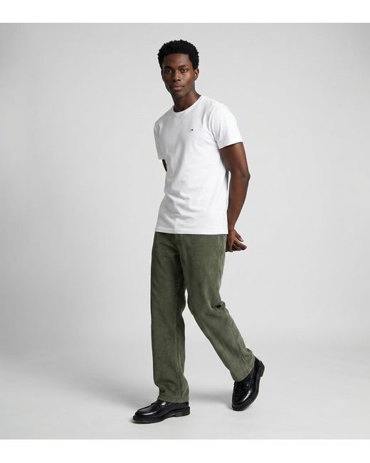 Tommy Hilfiger Cotton Icon Sleepwear-2s87904671 Men's T Shirt In White for men