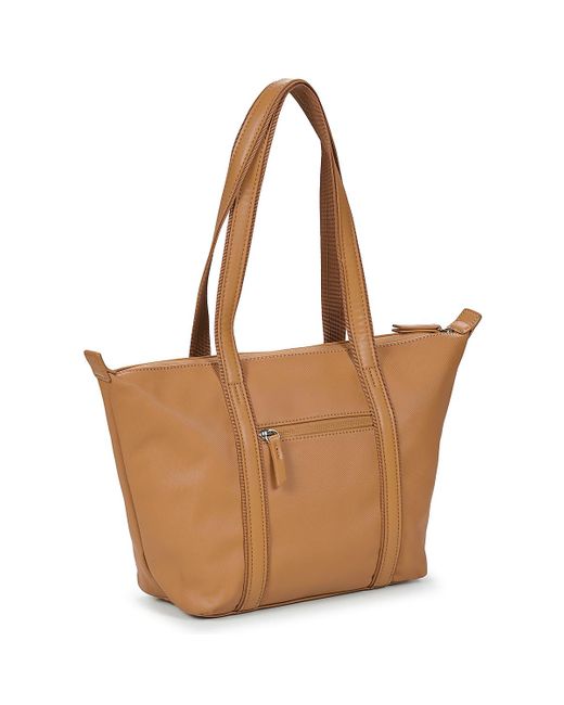 Hexagona Brown Shoulder Bag Joyce