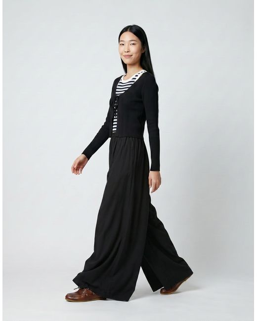 Moony Mood Black Cardigans Suzale