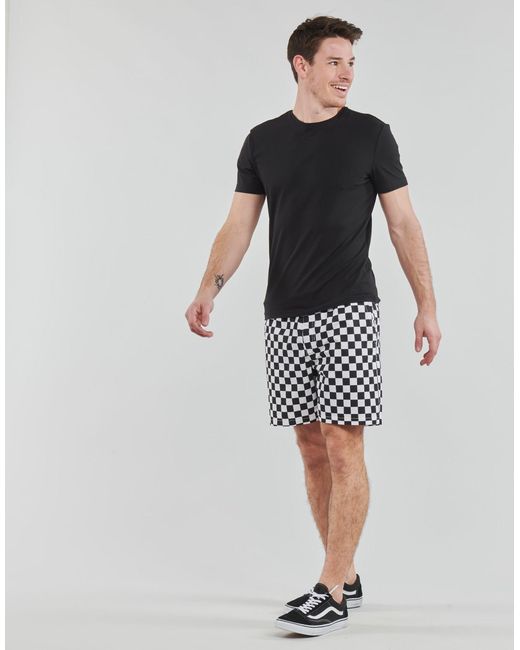 Vans Black Range Relaxed Elastic Short Shorts for men