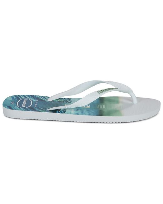 Havaianas Blue Flip Flops / Sandals (shoes) Top Surfer I for men