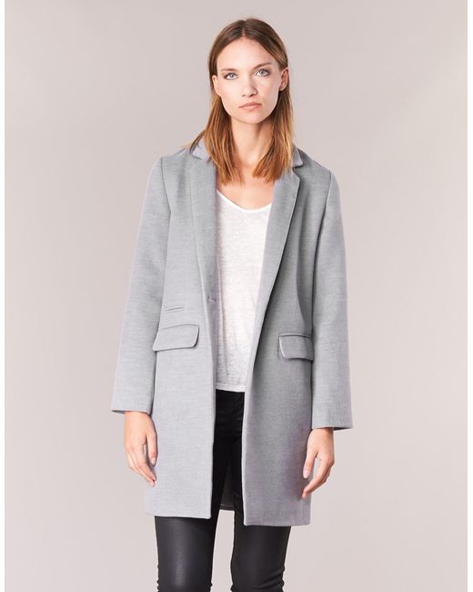 Betty London Gray Hodisse Women's Coat In Grey