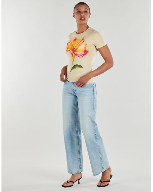 Desigual Orange T Shirt Estocolmo