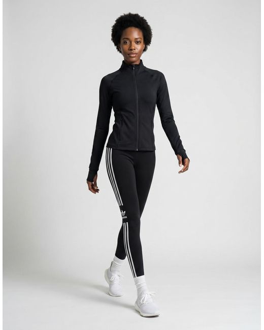 Adidas Black Trefoil Tight