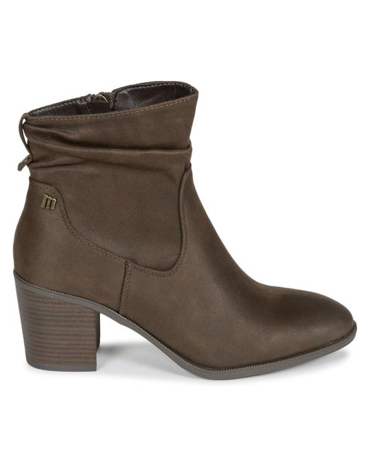 MTNG Brown Low Ankle Boots 59501