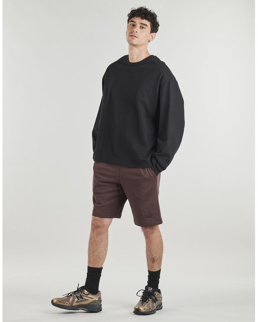 PUMA Purple Shorts Ess No. 1 Logo Shorts 10' for men