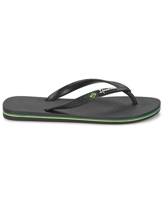 Ipanema Black Clas Brasil Ii Fem Flip Flops / Sandals (shoes)