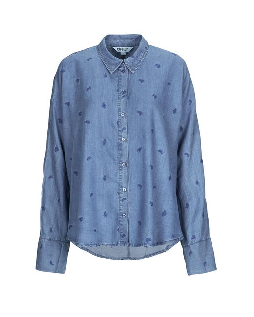 ONLY Blue Shirt Onlnew