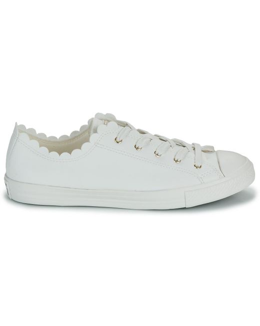 Converse Shoes (trainers) Chuck Taylor All Star Dainty Mono White