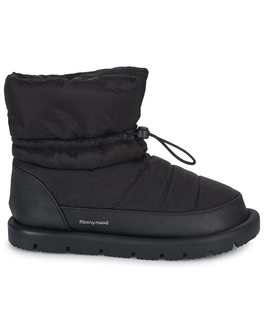 Moony Mood Black New001 Snow Boots