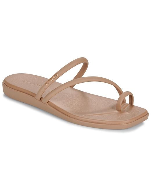 CROCSTM Pink Flip Flops / Sandals (shoes) Miami Toe Loop Sandal
