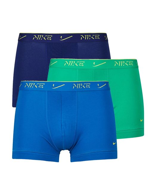 Nike Blue Boxer Shorts Cotton Trunk Strc X3 for men