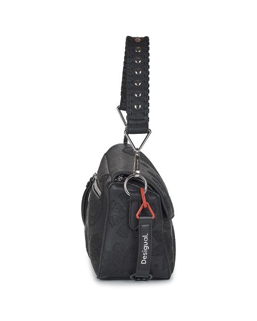 Desigual Black Shoulder Bag Dejavu Phuket Mini